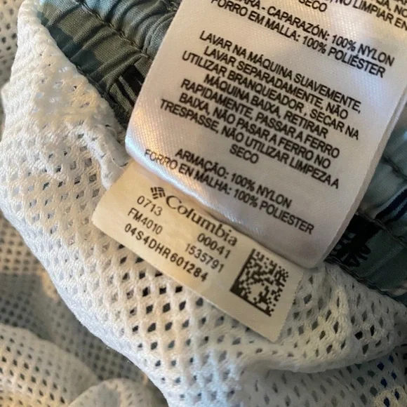 Columbia Backcast II Printed Swim Trunks Blue Fish​​​​​​​​​​ - Picture 9 of 15